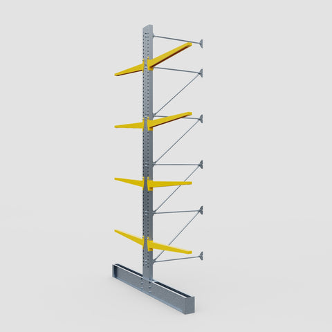 Cantilever Rack - Double Sided - Super Heavy Duty - Powder Coated - Add-On Bay - Height 5791mm