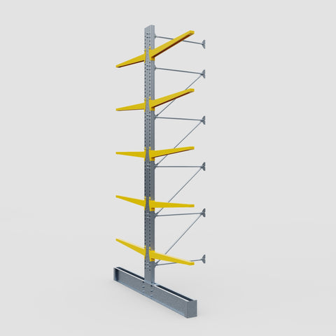 Cantilever Rack - Double Sided - Ultra Heavy Duty - Powder Coated - Add-On Bay - Height 5791mm