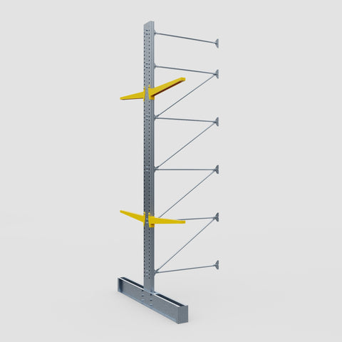 Cantilever Rack - Double Sided - Ultra Heavy Duty - Powder Coated - Add-On Bay - Height 5791mm