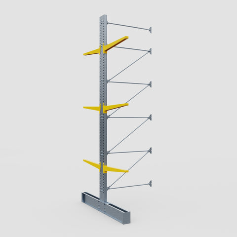 Cantilever Rack - Double Sided - Super Heavy Duty - Powder Coated - Add-On Bay - Height 5791mm