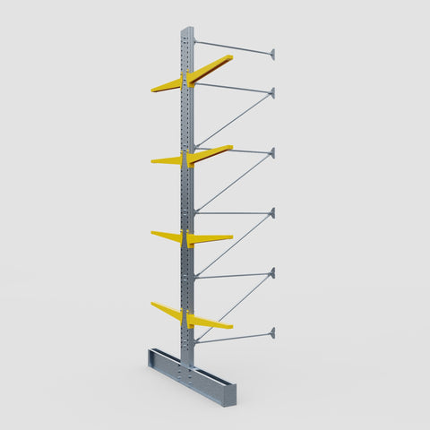 Cantilever Rack - Double Sided - Super Heavy Duty - Powder Coated - Add-On Bay - Height 5791mm