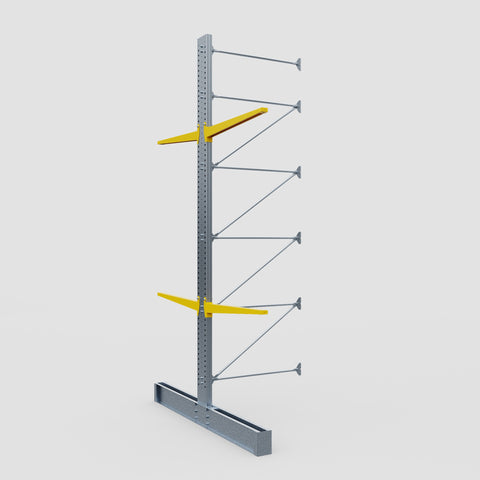 Cantilever Rack - Double Sided - Heavy Duty - Powder Coated - Add-On Bay - Height 5791mm