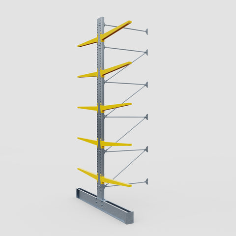 Cantilever Rack - Double Sided - Heavy Duty - Powder Coated - Add-On Bay - Height 5791mm