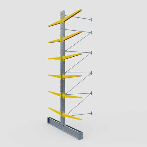 Cantilever Rack - Double Sided - Ultra Heavy Duty - Powder Coated - Add-On Bay - Height 5791mm