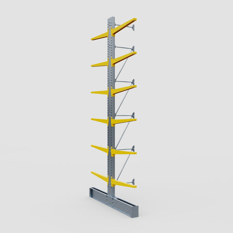 Cantilever Rack - Double Sided - Ultra Heavy Duty - Powder Coated - Add-On Bay - Height 5791mm