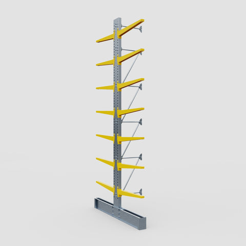 Cantilever Rack - Double Sided - Super Heavy Duty - Powder Coated - Add-On Bay - Height 5791mm