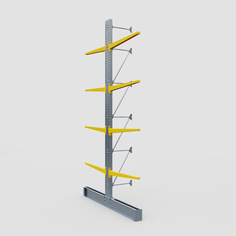 Cantilever Rack - Double Sided - Ultra Heavy Duty - Powder Coated - Add-On Bay - Height 5791mm