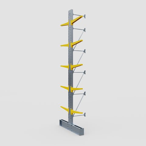 Cantilever Rack - Double Sided - Ultra Heavy Duty - Powder Coated - Add-On Bay - Height 5791mm