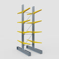 Cantilever Rack - Double Sided - Ultra Heavy Duty - Powder Coated - Full Bay - Height 4877mm
