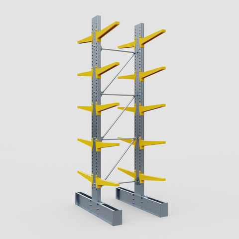 Cantilever Rack - Double Sided - Heavy Duty - Powder Coated - Full Bay - Height 4572mm