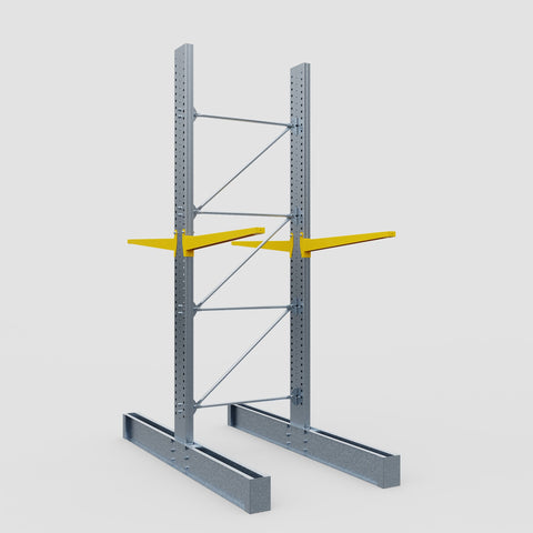 Cantilever Rack - Double Sided - Heavy Duty - Powder Coated - Full Bay - Height 4572mm