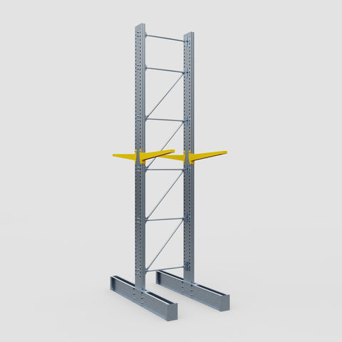 Cantilever Rack - Double Sided - Ultra Heavy Duty - Powder Coated - Full Bay - Height 5791mm