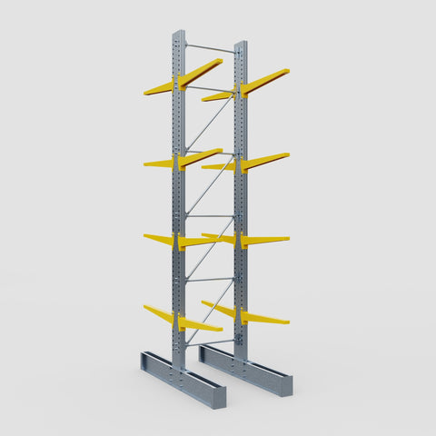 Cantilever Rack - Double Sided - Super Heavy Duty - Powder Coated - Full Bay - Height 5791mm