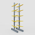 Cantilever Rack - Double Sided - Ultra Heavy Duty - Powder Coated - Full Bay - Height 5791mm