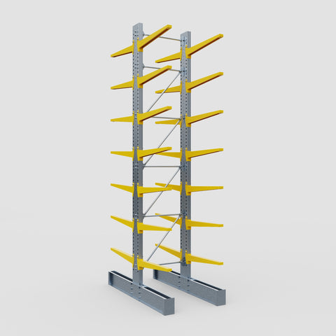 Cantilever Rack - Double Sided - Heavy Duty - Powder Coated - Full Bay - Height 5791mm