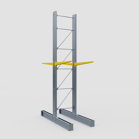 Cantilever Rack - Double Sided - Ultra Heavy Duty - Powder Coated - Full Bay - Height 5791mm