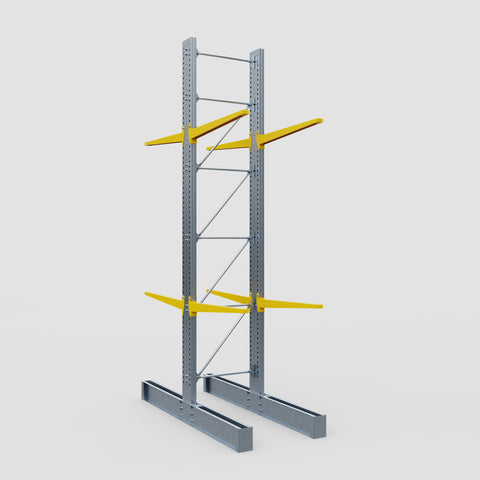 Cantilever Rack - Double Sided - Heavy Duty - Powder Coated - Full Bay - Height 5791mm