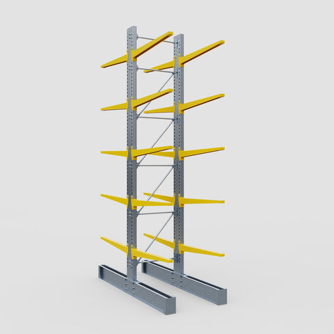 Cantilever Rack - Double Sided - Super Heavy Duty - Powder Coated - Full Bay - Height 5791mm