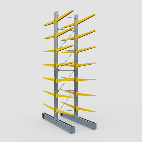 Cantilever Rack - Double Sided - Heavy Duty - Powder Coated - Full Bay - Height 5791mm