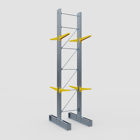 Cantilever Rack - Double Sided - Super Heavy Duty - Powder Coated - Full Bay - Height 5791mm