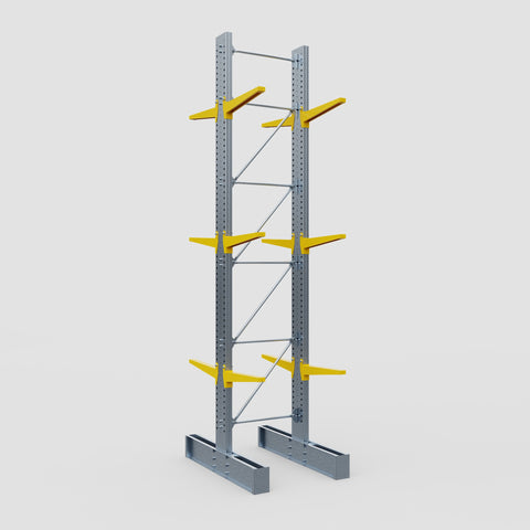 Cantilever Rack - Double Sided - Heavy Duty - Powder Coated - Full Bay - Height 5791mm