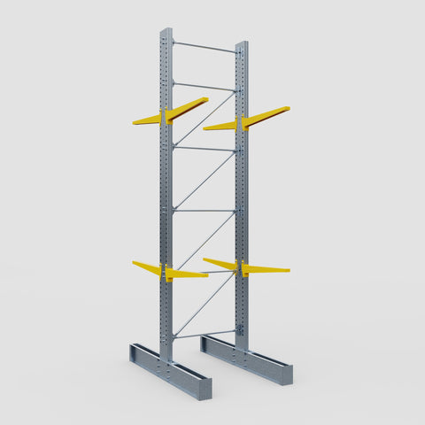 Cantilever Rack - Double Sided - Heavy Duty - Powder Coated - Full Bay - Height 5791mm