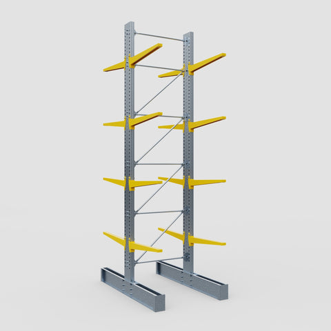 Cantilever Rack - Double Sided - Super Heavy Duty - Powder Coated - Full Bay - Height 5791mm
