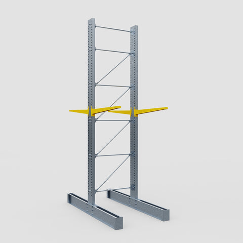 Cantilever Rack - Double Sided - Heavy Duty - Powder Coated - Full Bay - Height 5791mm