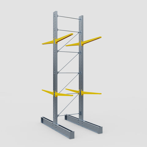 Cantilever Rack - Double Sided - Heavy Duty - Powder Coated - Full Bay - Height 5791mm