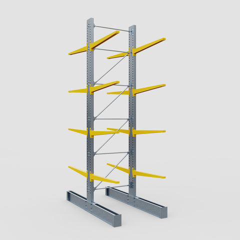 Cantilever Rack - Double Sided - Heavy Duty - Powder Coated - Full Bay - Height 5791mm