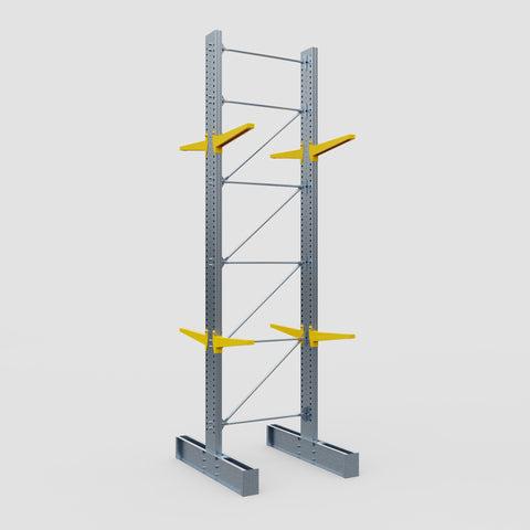 Cantilever Rack - Double Sided - Heavy Duty - Powder Coated - Full Bay - Height 5791mm