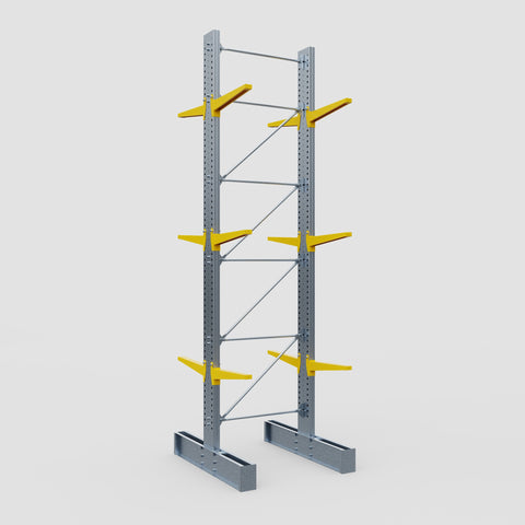 Cantilever Rack - Double Sided - Heavy Duty - Powder Coated - Full Bay - Height 5791mm