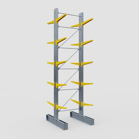 Cantilever Rack - Double Sided - Heavy Duty - Powder Coated - Full Bay - Height 5791mm