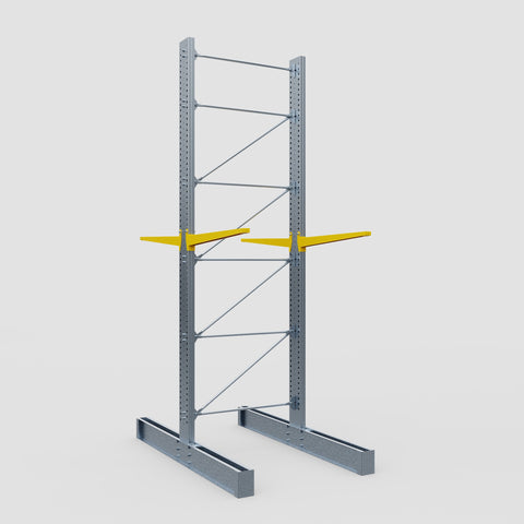 Cantilever Rack - Double Sided - Heavy Duty - Powder Coated - Full Bay - Height 5791mm