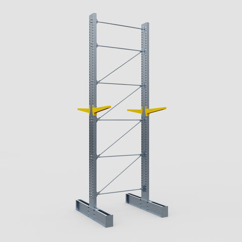 Cantilever Rack - Double Sided - Super Heavy Duty - Powder Coated - Full Bay - Height 5791mm