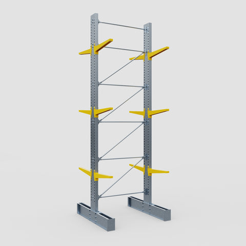 Cantilever Rack - Double Sided - Heavy Duty - Powder Coated - Full Bay - Height 5791mm