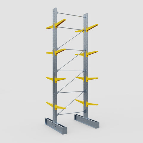 Cantilever Rack - Double Sided - Super Heavy Duty - Powder Coated - Full Bay - Height 5791mm