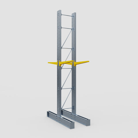 Cantilever Rack - Double Sided - Ultra Heavy Duty - Powder Coated - Full Bay - Height 5791mm