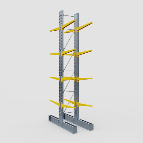 Cantilever Rack - Double Sided - Ultra Heavy Duty - Powder Coated - Full Bay - Height 5791mm