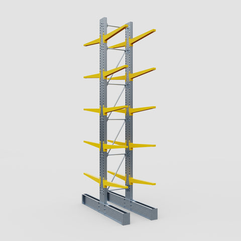 Cantilever Rack - Double Sided - Heavy Duty - Powder Coated - Full Bay - Height 5791mm