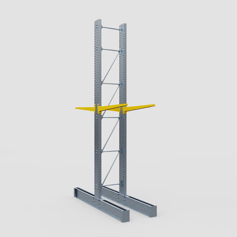 Cantilever Rack - Double Sided - Super Heavy Duty - Powder Coated - Full Bay - Height 5791mm
