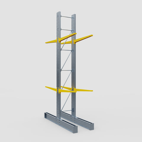 Cantilever Rack - Double Sided - Heavy Duty - Powder Coated - Full Bay - Height 5791mm