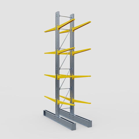 Cantilever Rack - Double Sided - Ultra Heavy Duty - Powder Coated - Full Bay - Height 5791mm