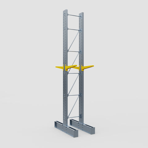 Cantilever Rack - Double Sided - Super Heavy Duty - Powder Coated - Full Bay - Height 5791mm