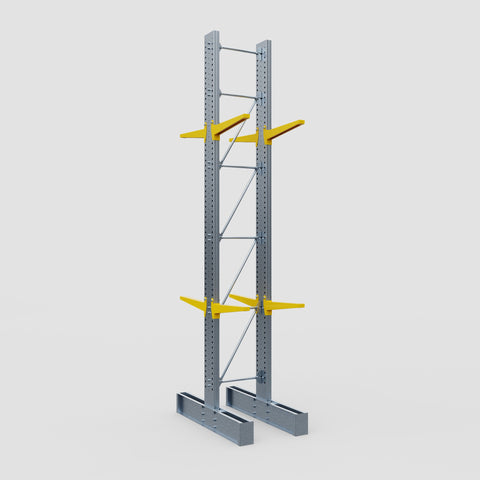 Cantilever Rack - Double Sided - Heavy Duty - Powder Coated - Full Bay - Height 5791mm