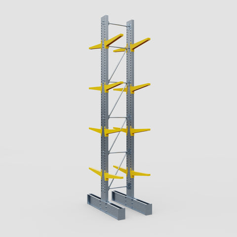 Cantilever Rack - Double Sided - Super Heavy Duty - Powder Coated - Full Bay - Height 5791mm