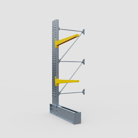 Cantilever Rack - Single Sided - Super Heavy Duty - Powder Coated - Add-On Bay - Height 4267mm