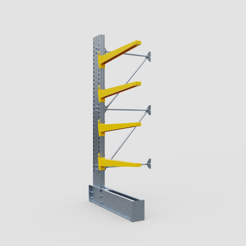 Cantilever Rack - Single Sided - Super Heavy Duty - Powder Coated - Add-On Bay - Height 4267mm