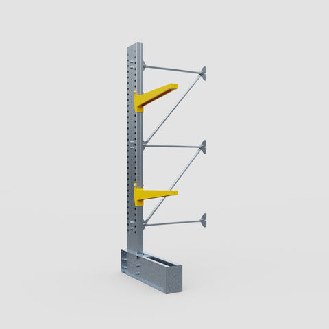 Cantilever Rack - Single Sided - Super Heavy Duty - Powder Coated - Add-On Bay - Height 4267mm