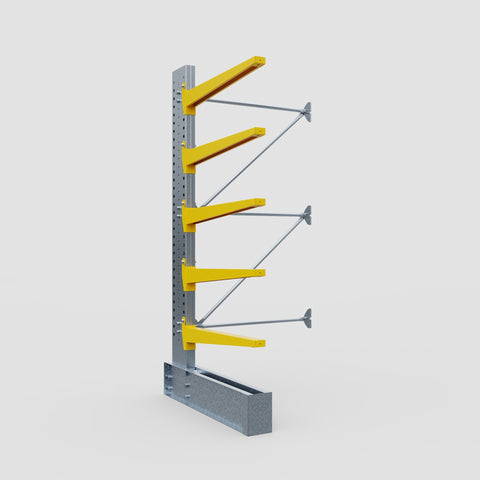 Cantilever Rack - Single Sided - Super Heavy Duty - Powder Coated - Add-On Bay - Height 4267mm